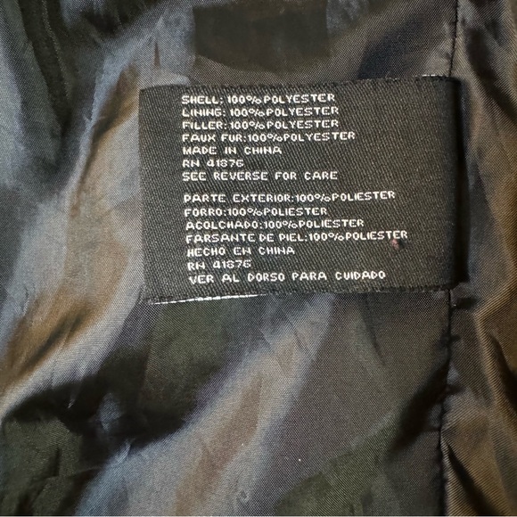 Big Chill black women’s full zip up puffer filet vest with faux fur collar - Picture 5 of 9